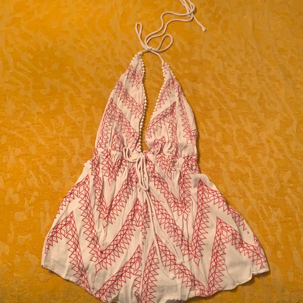 Used halter romper from boutique.